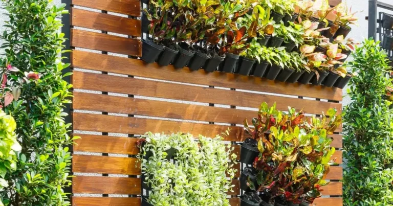 Cómo crear un jardín vertical en tu patio trasero